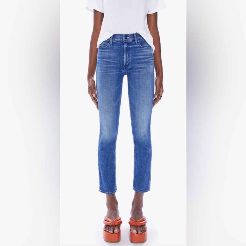 MOTHER The Mid Rise Dazzler Ankle - size 29 - color “wish on a star” EUC $238